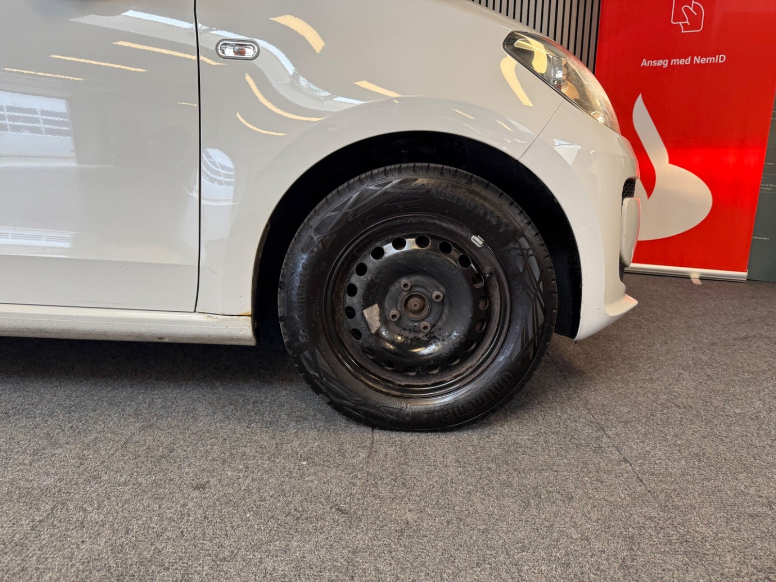 Hvid VW UP! fra 2014