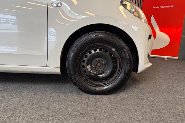 Hvid VW UP! fra 2014
