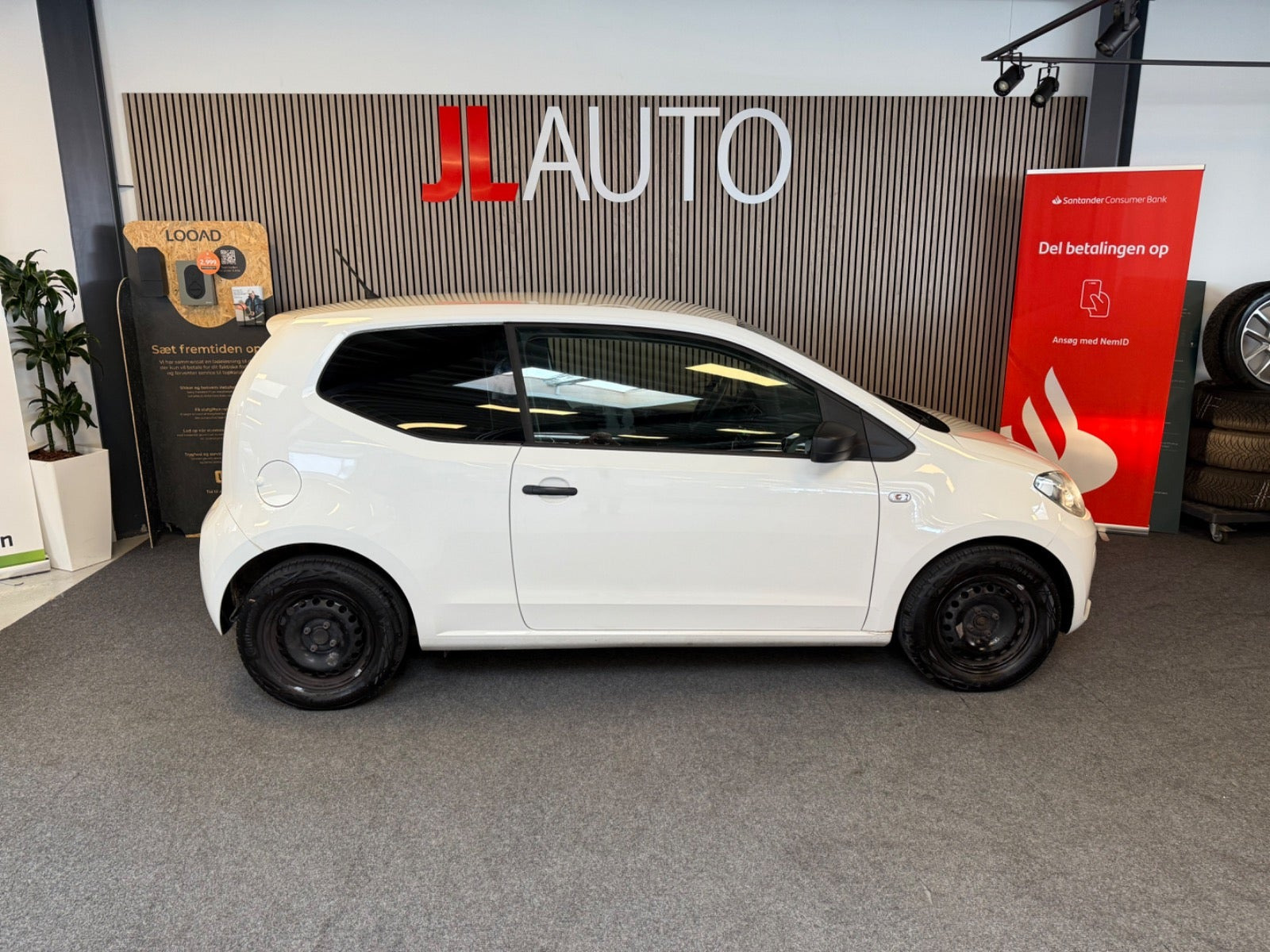 Hvid VW UP! fra 2014