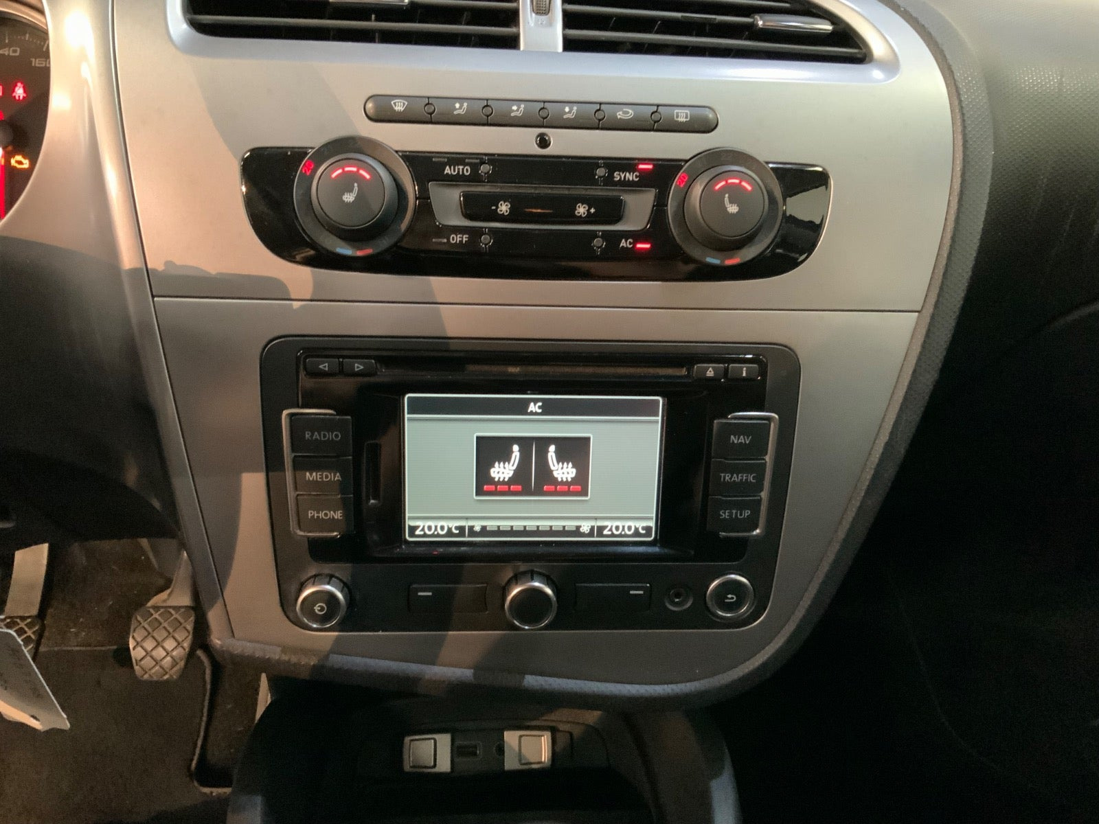Grå Seat Leon fra 2013