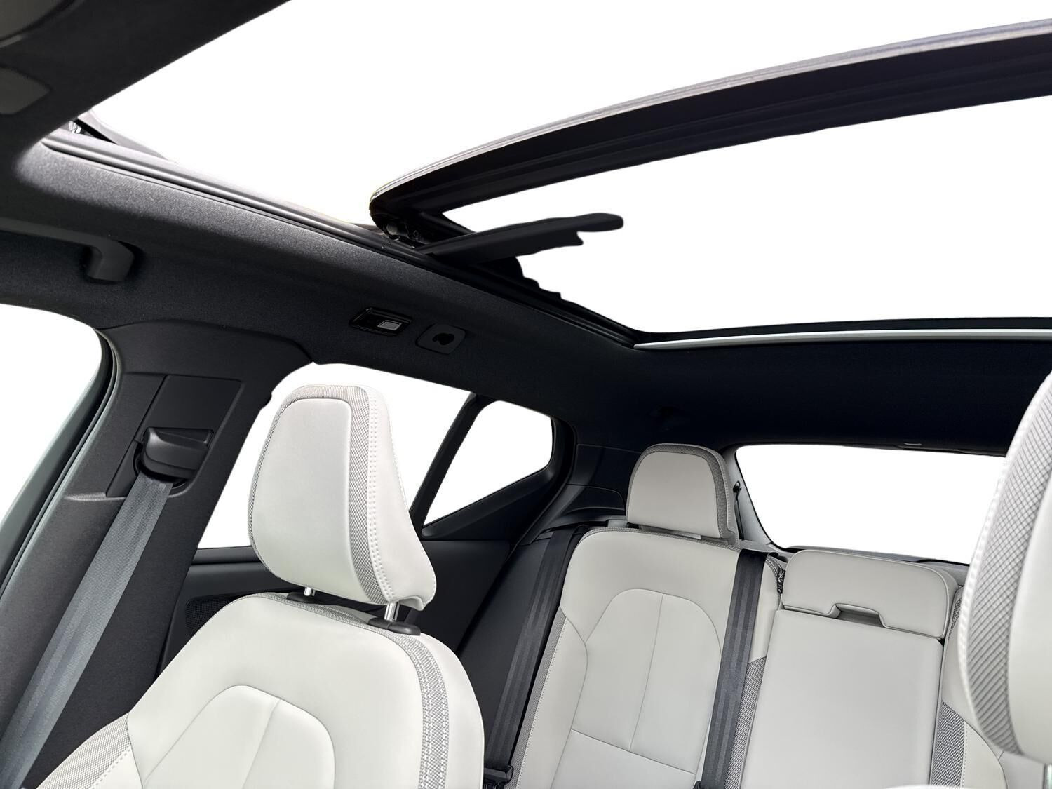 Blå Volvo EX40 fra 2026
