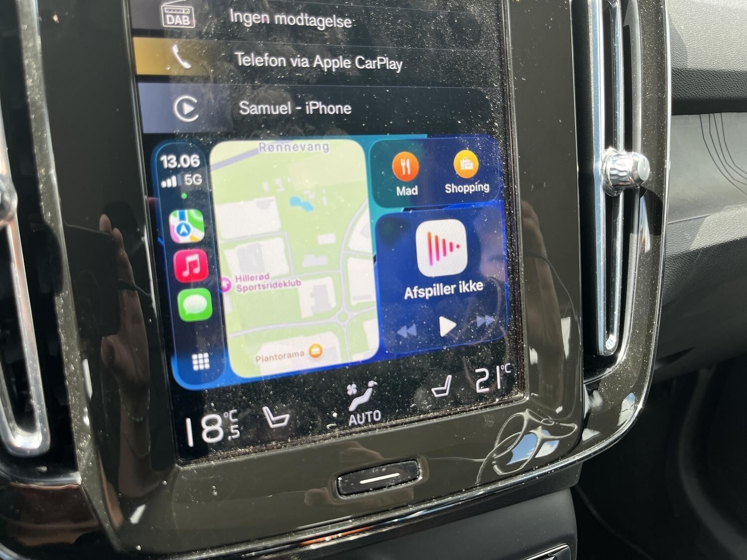 Hvid Volvo XC40 fra 2023