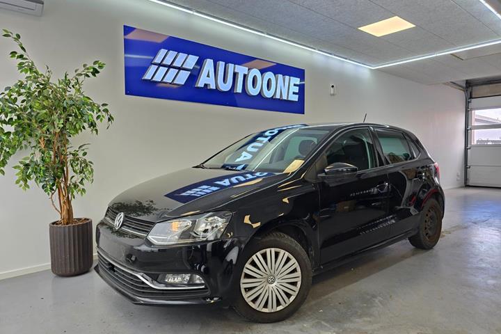 Sort VW Polo fra 2015