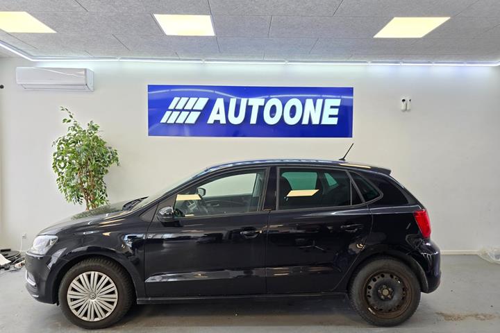 Sort VW Polo fra 2015