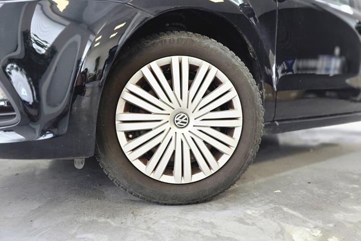 Sort VW Polo fra 2015