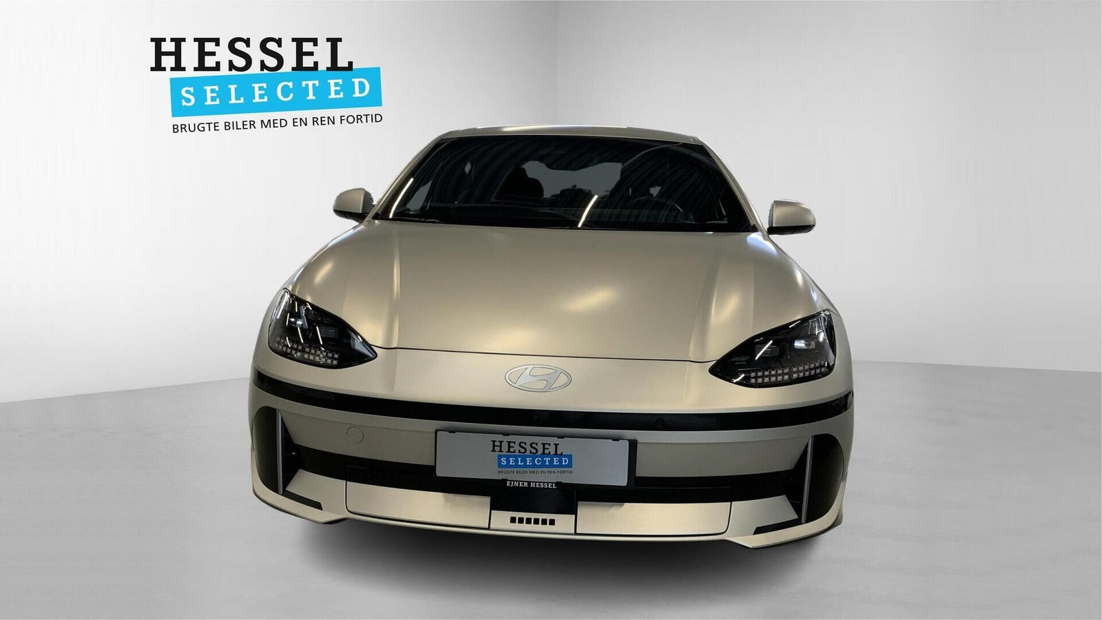 Orange Hyundai Ioniq 6 fra 2023