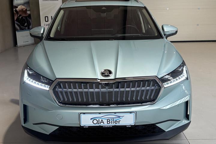 Grøn Skoda Enyaq fra 2022