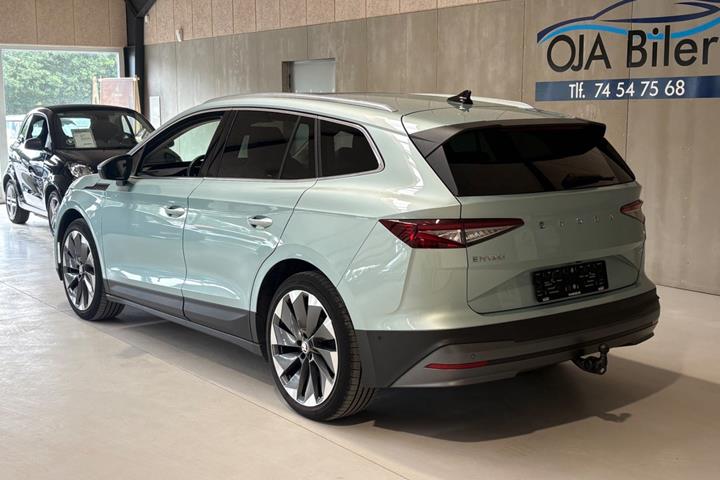 Grøn Skoda Enyaq fra 2022