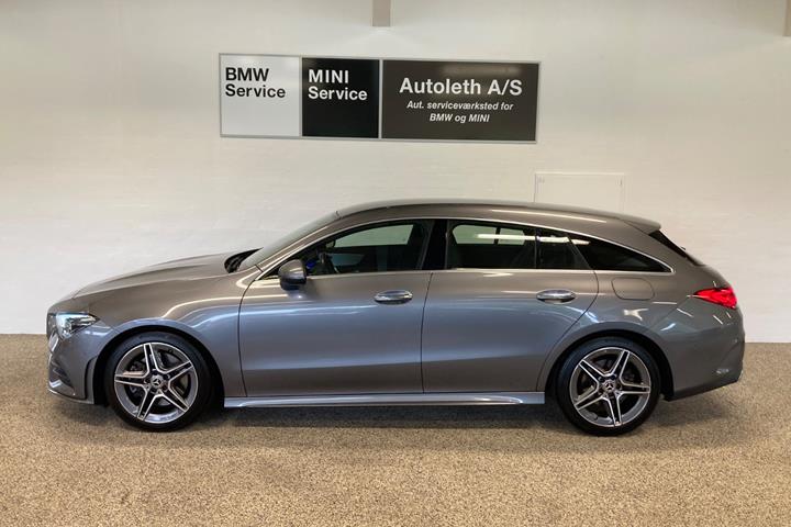 Grå Mercedes CLA200 fra 2020