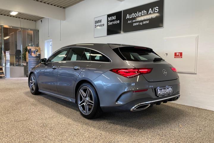 Grå Mercedes CLA200 fra 2020