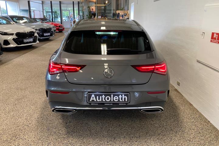 Grå Mercedes CLA200 fra 2020