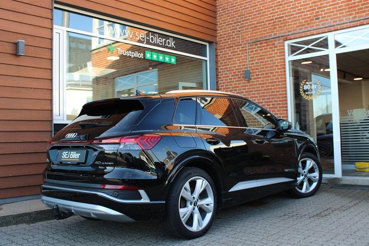 Sort Audi Q4 e-tron fra 2023