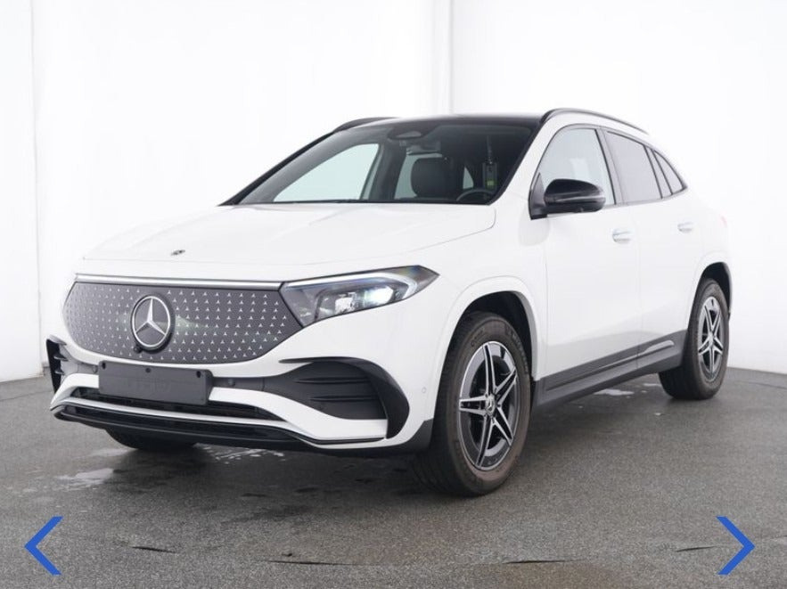 Hvid Mercedes EQA250+ fra 2025