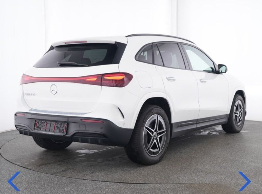 Hvid Mercedes EQA250+ fra 2025