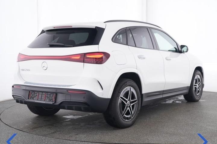 Hvid Mercedes EQA250+ fra 2025