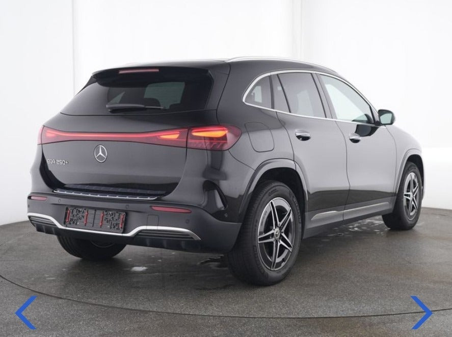 Sort Mercedes EQA250+ fra 2026