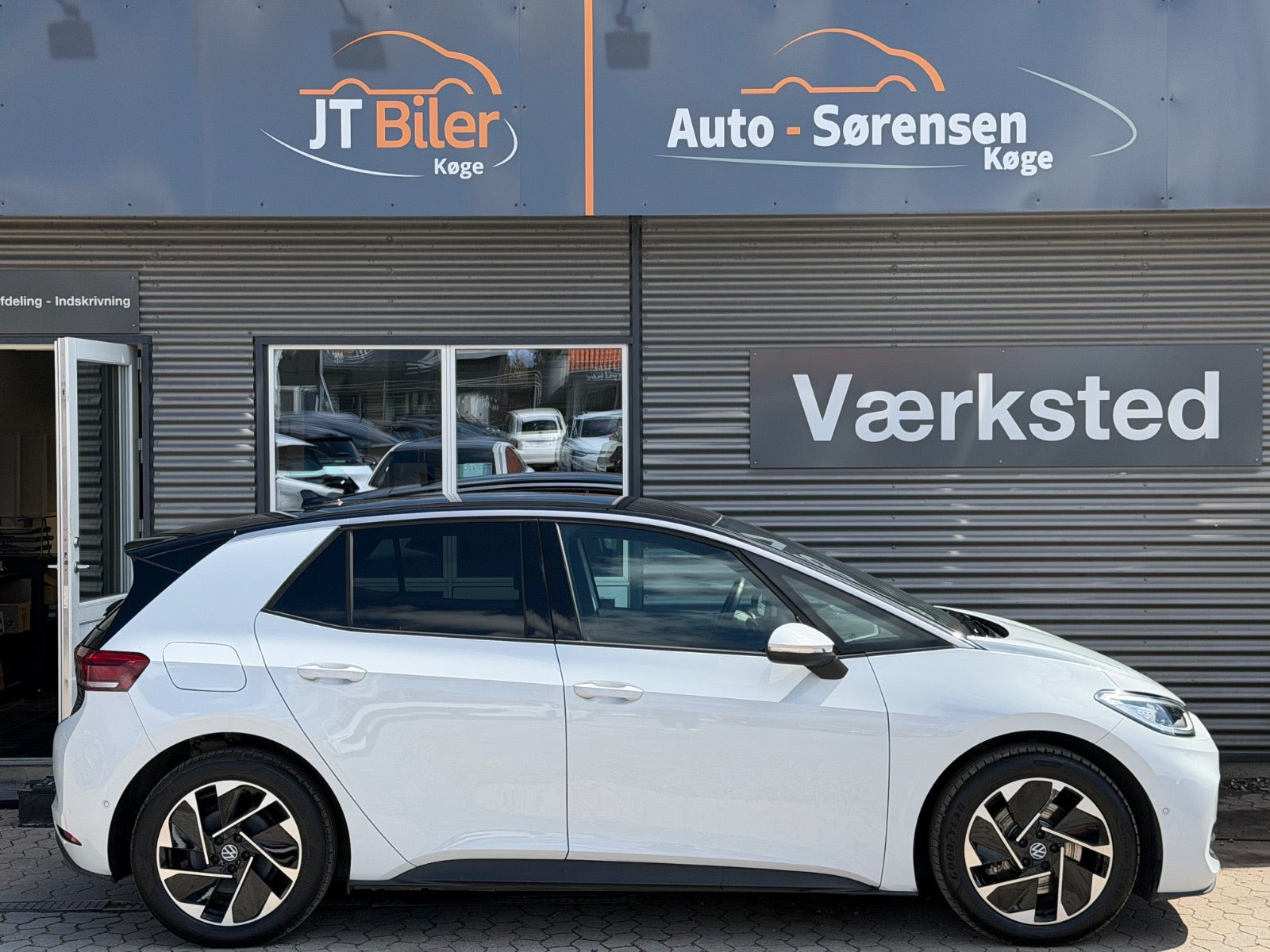 Hvid VW ID.3 fra 2025