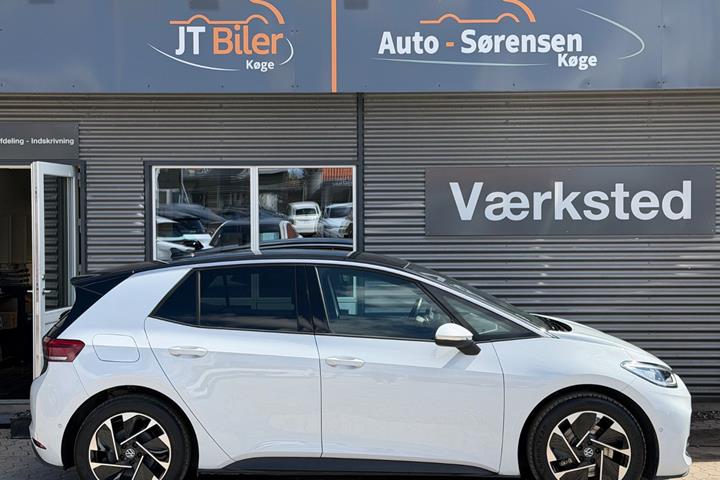 Hvid VW ID.3 fra 2025