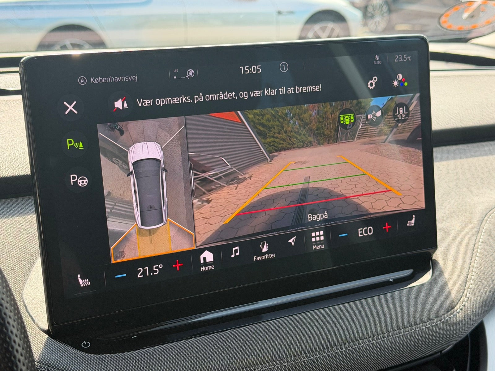 Sort Skoda Enyaq fra 2023