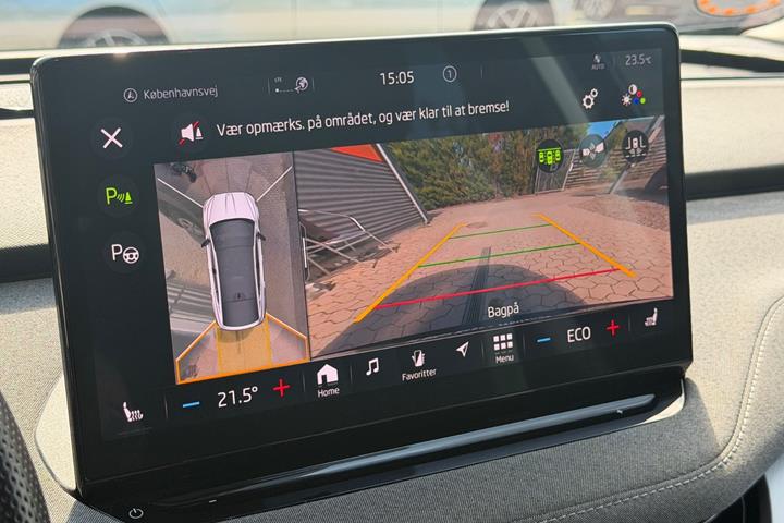 Sort Skoda Enyaq fra 2023