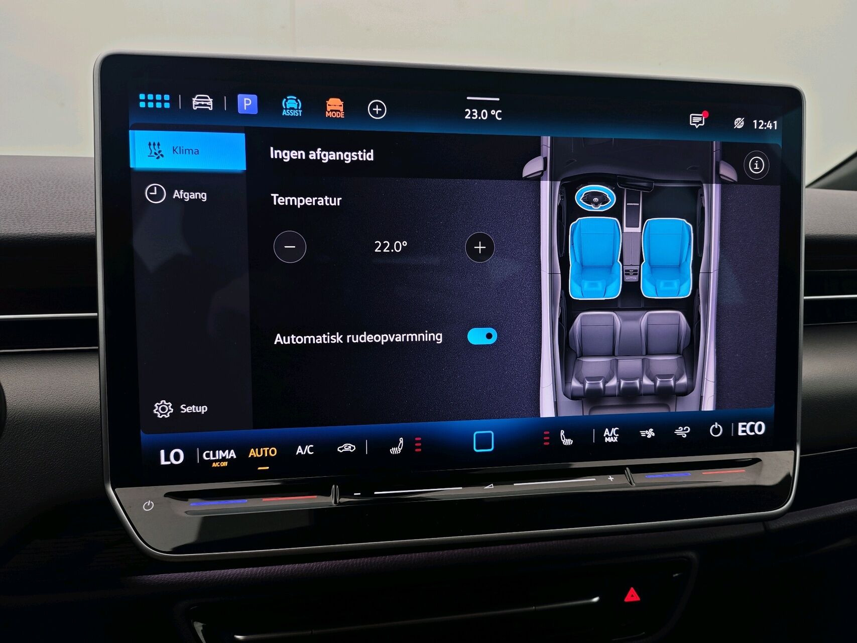 Blå VW ID.7 fra 2024