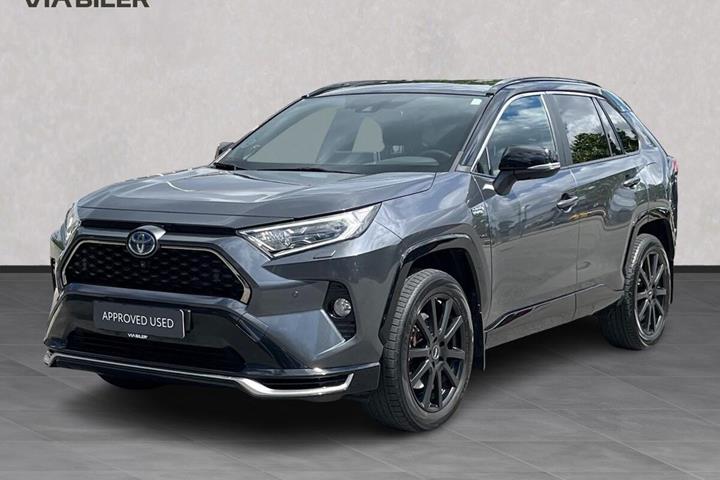 Sort Toyota RAV4 Plug-in fra 2021
