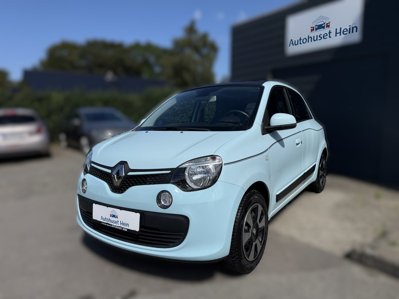 Blå Renault Twingo fra 2015