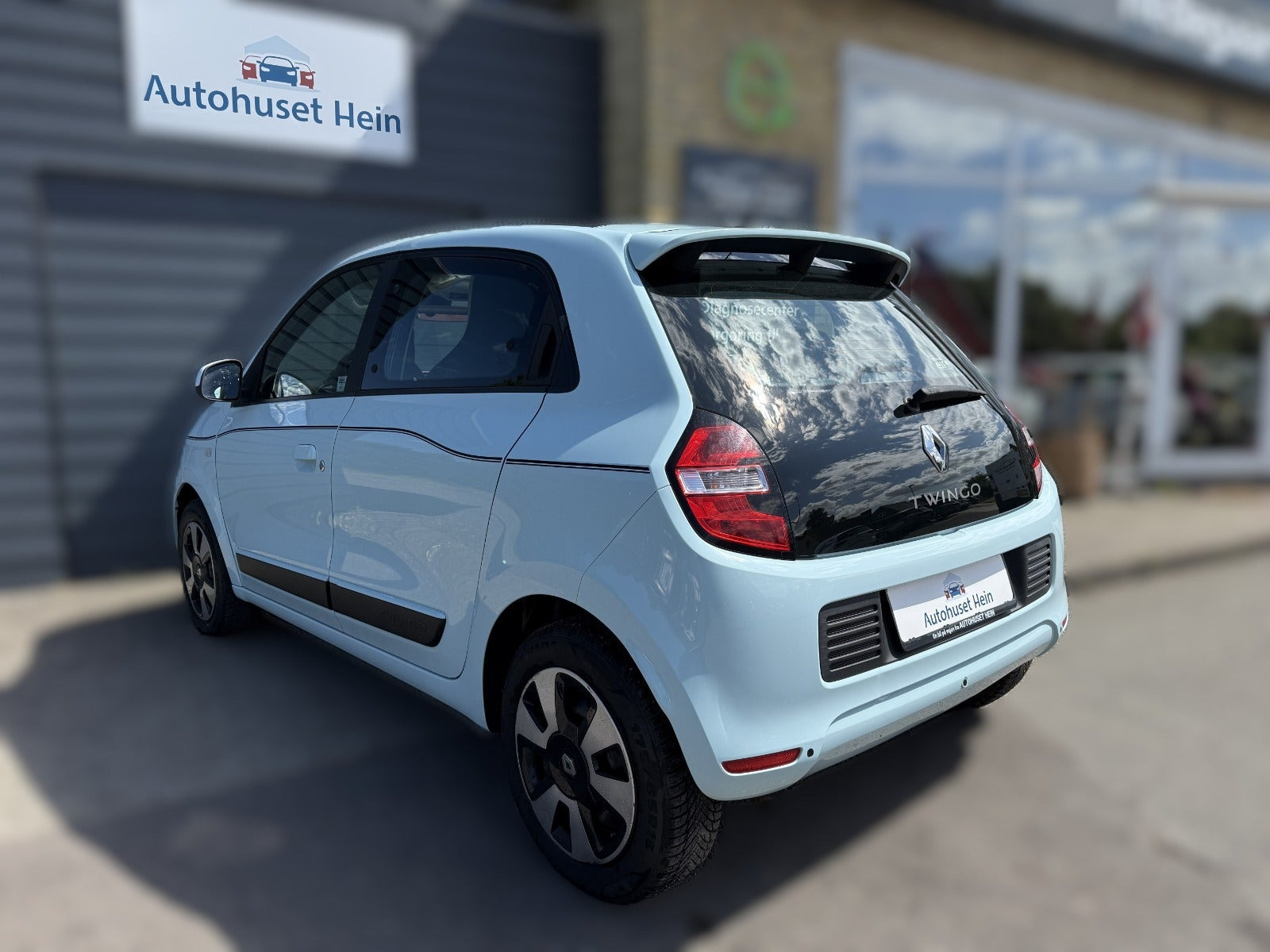 Blå Renault Twingo fra 2015