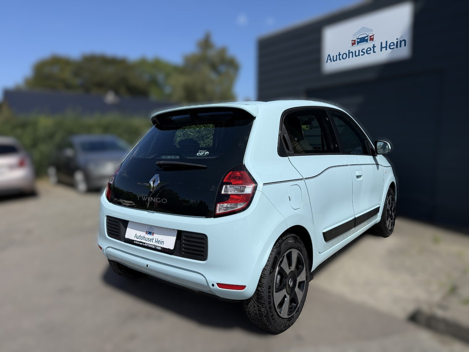 Blå Renault Twingo fra 2015
