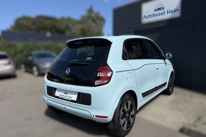 Blå Renault Twingo fra 2015