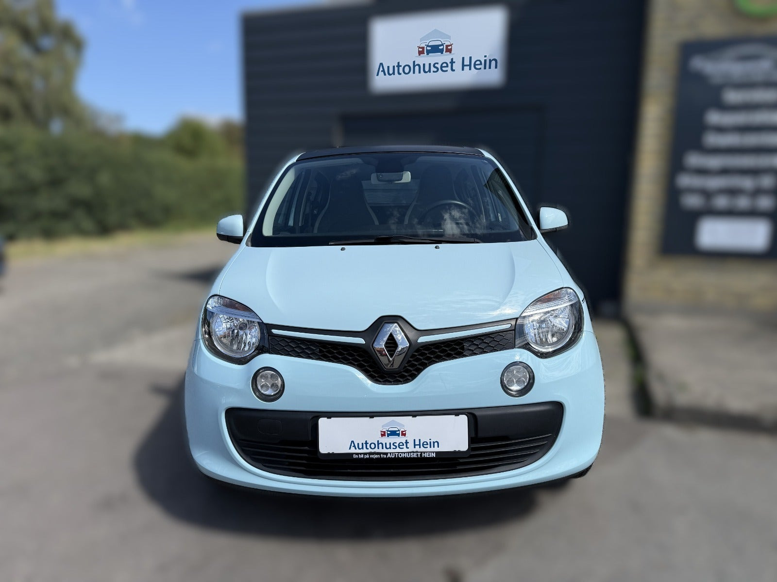 Blå Renault Twingo fra 2015