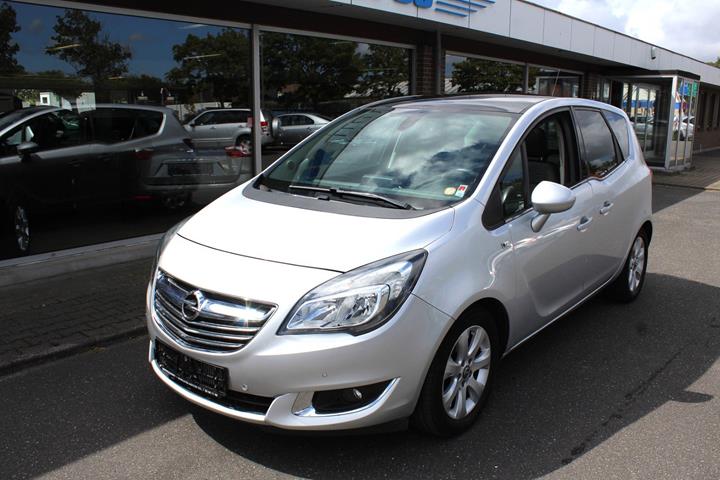 Sølv Opel Meriva fra 2016