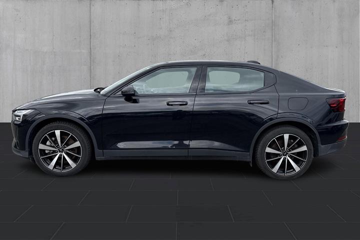 Sort Polestar 2 fra 2023