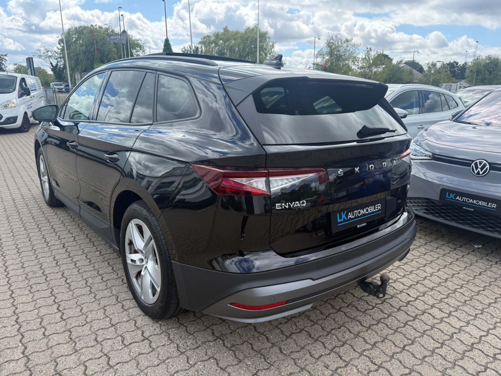 Sort Skoda Enyaq fra 2022