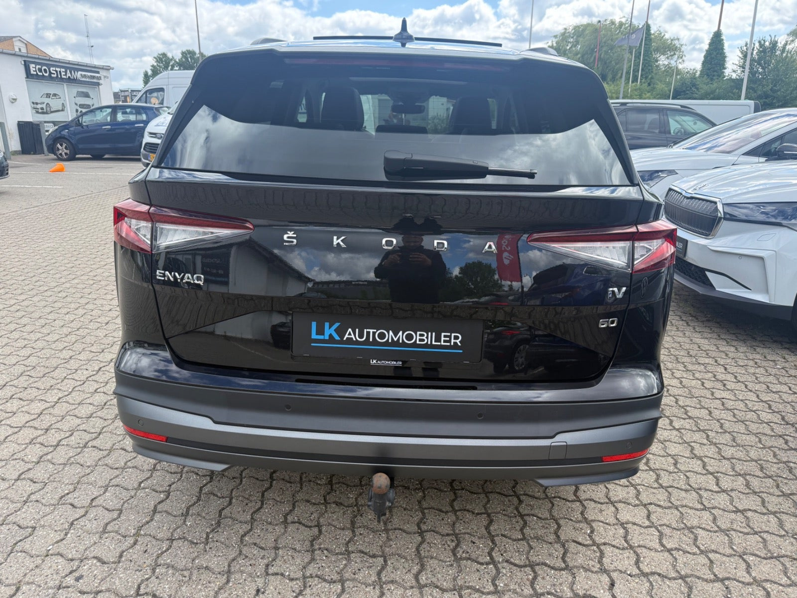 Sort Skoda Enyaq fra 2022