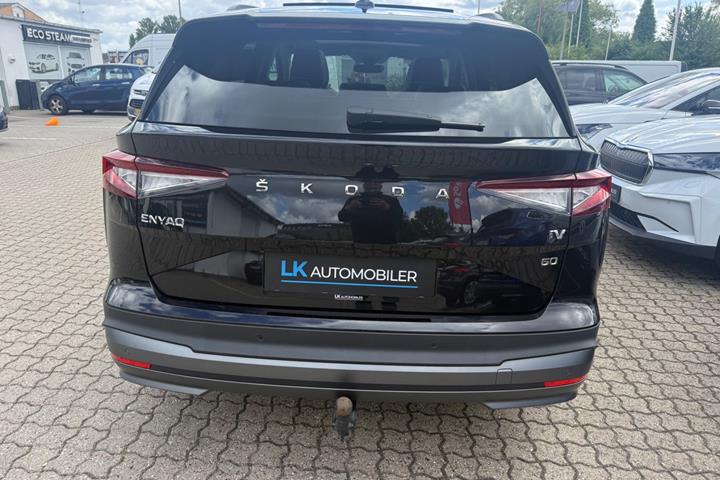 Sort Skoda Enyaq fra 2022