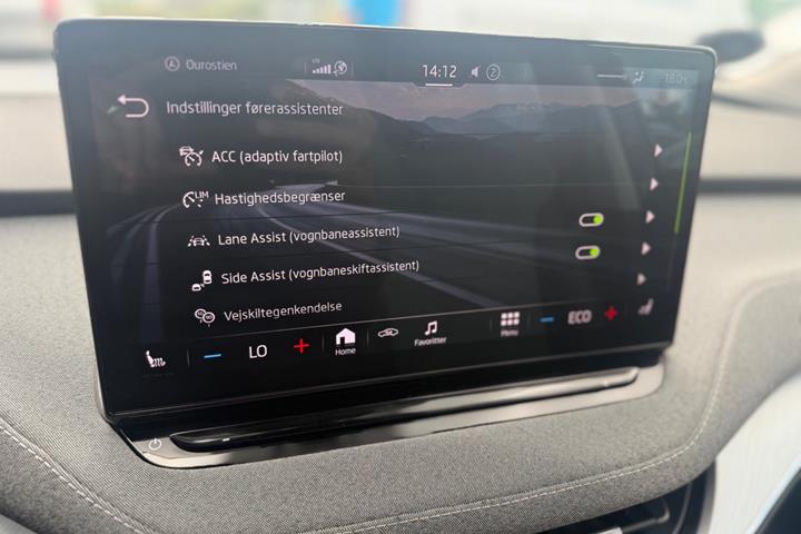 Sort Skoda Enyaq fra 2022