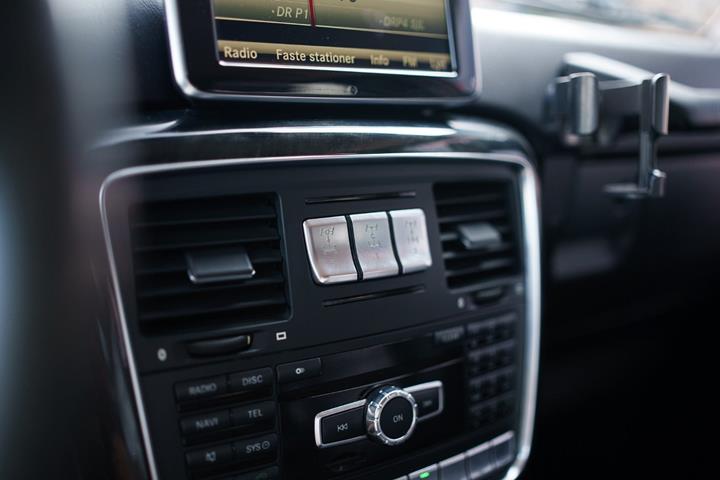 Sort Mercedes G350 d fra 2015