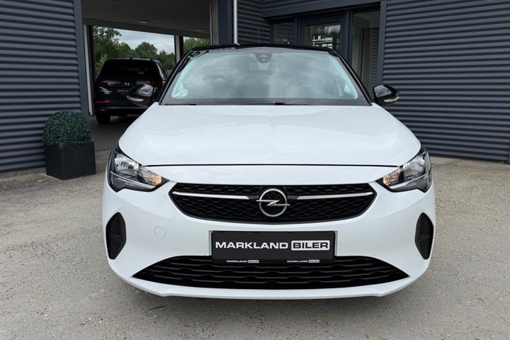 Hvid Opel Corsa fra 2020