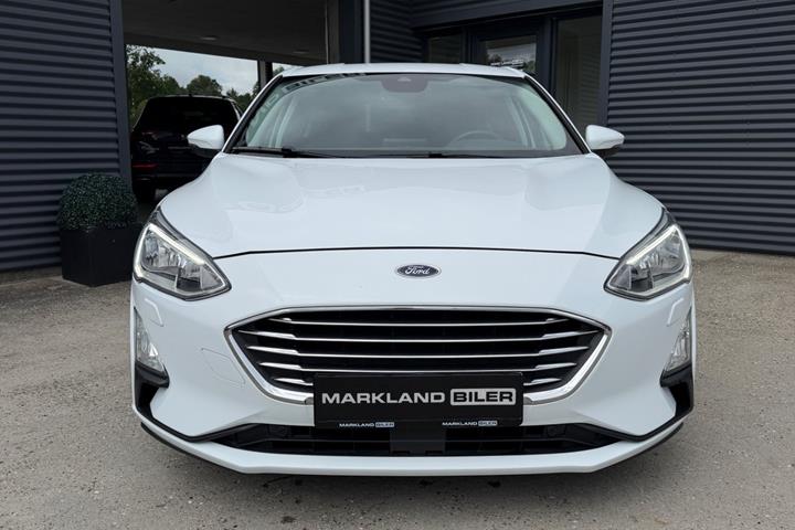 Hvid Ford Focus fra 2019