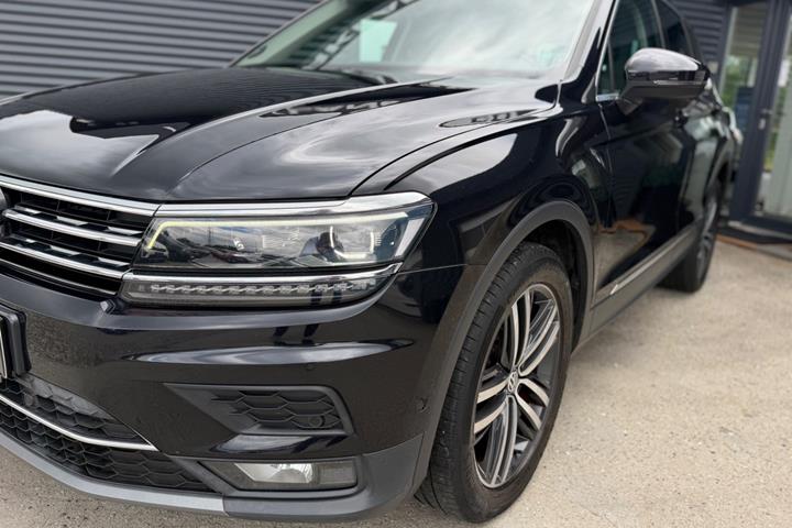 Sort VW Tiguan fra 2018