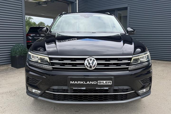 Sort VW Tiguan fra 2018