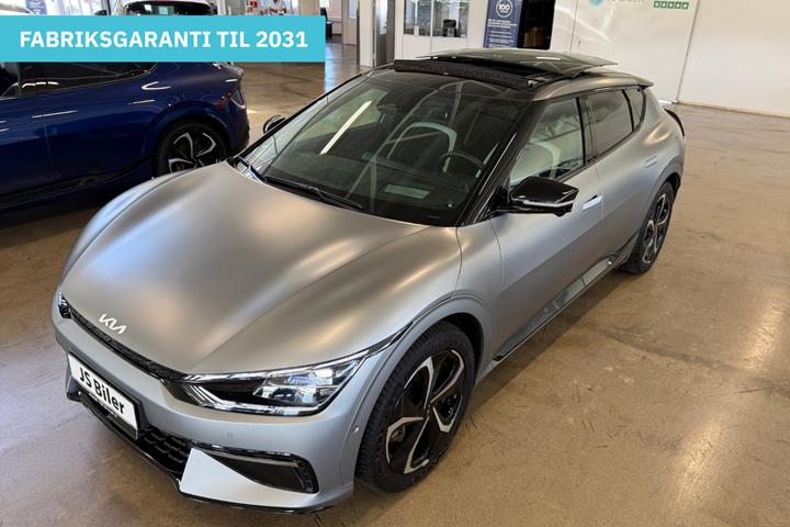 Grå Kia EV6 fra 2024