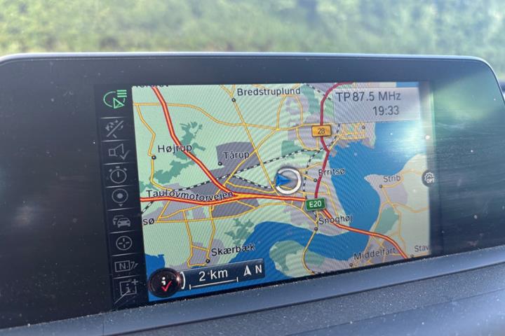 Sort BMW 118d fra 2015