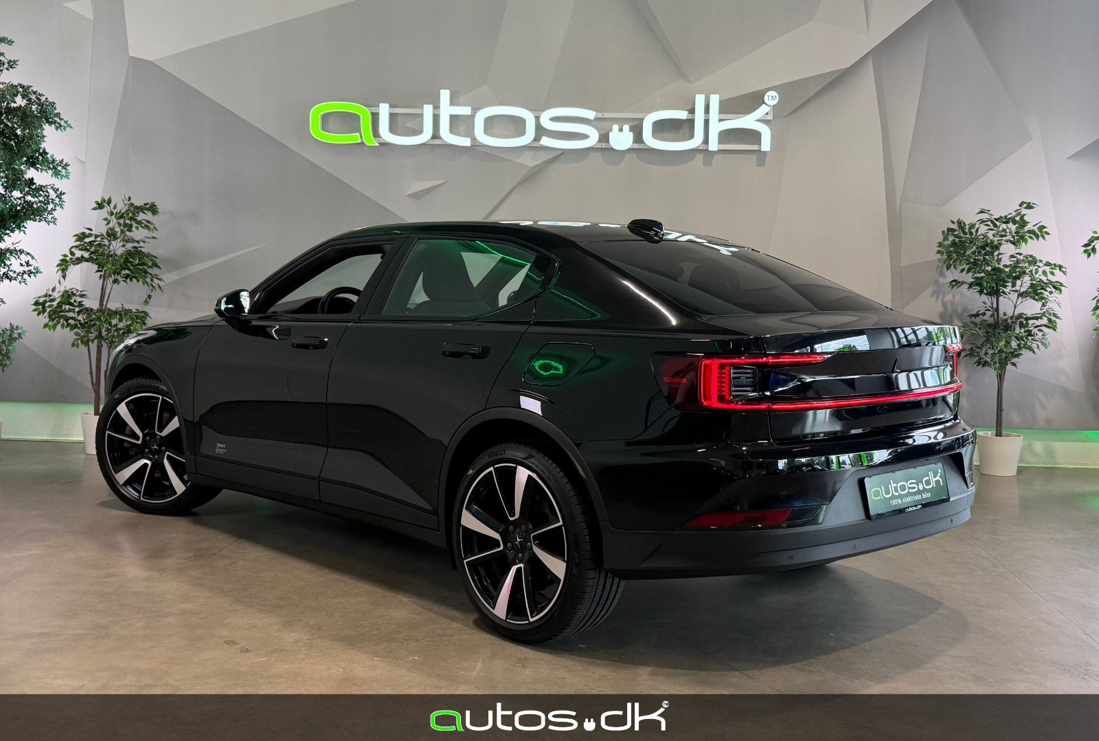 Sort Polestar 2 fra 2022