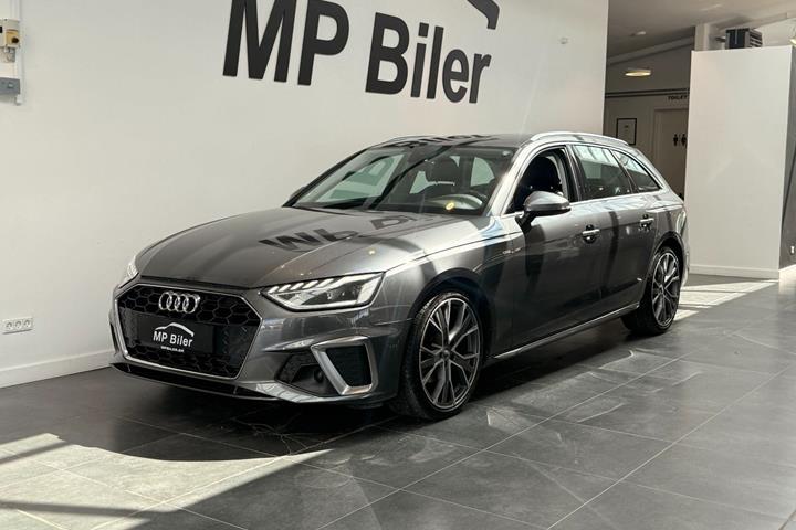 Grå Audi A4 fra 2020