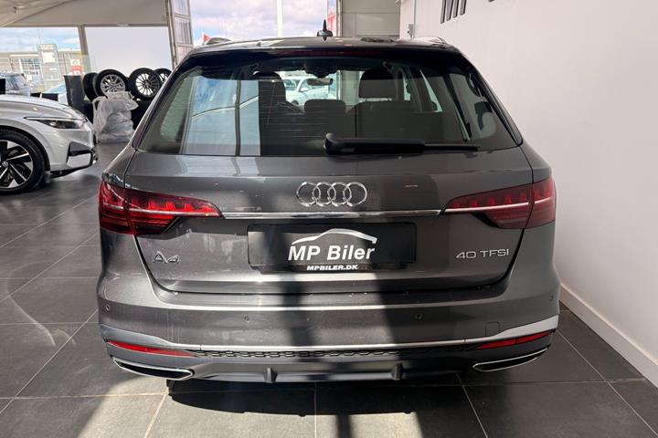 Grå Audi A4 fra 2020