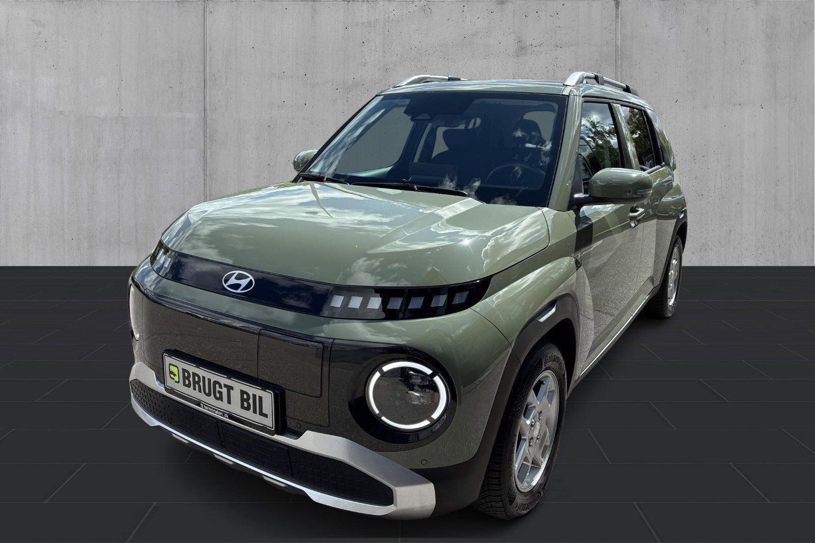 Grøn Hyundai Inster fra 2025