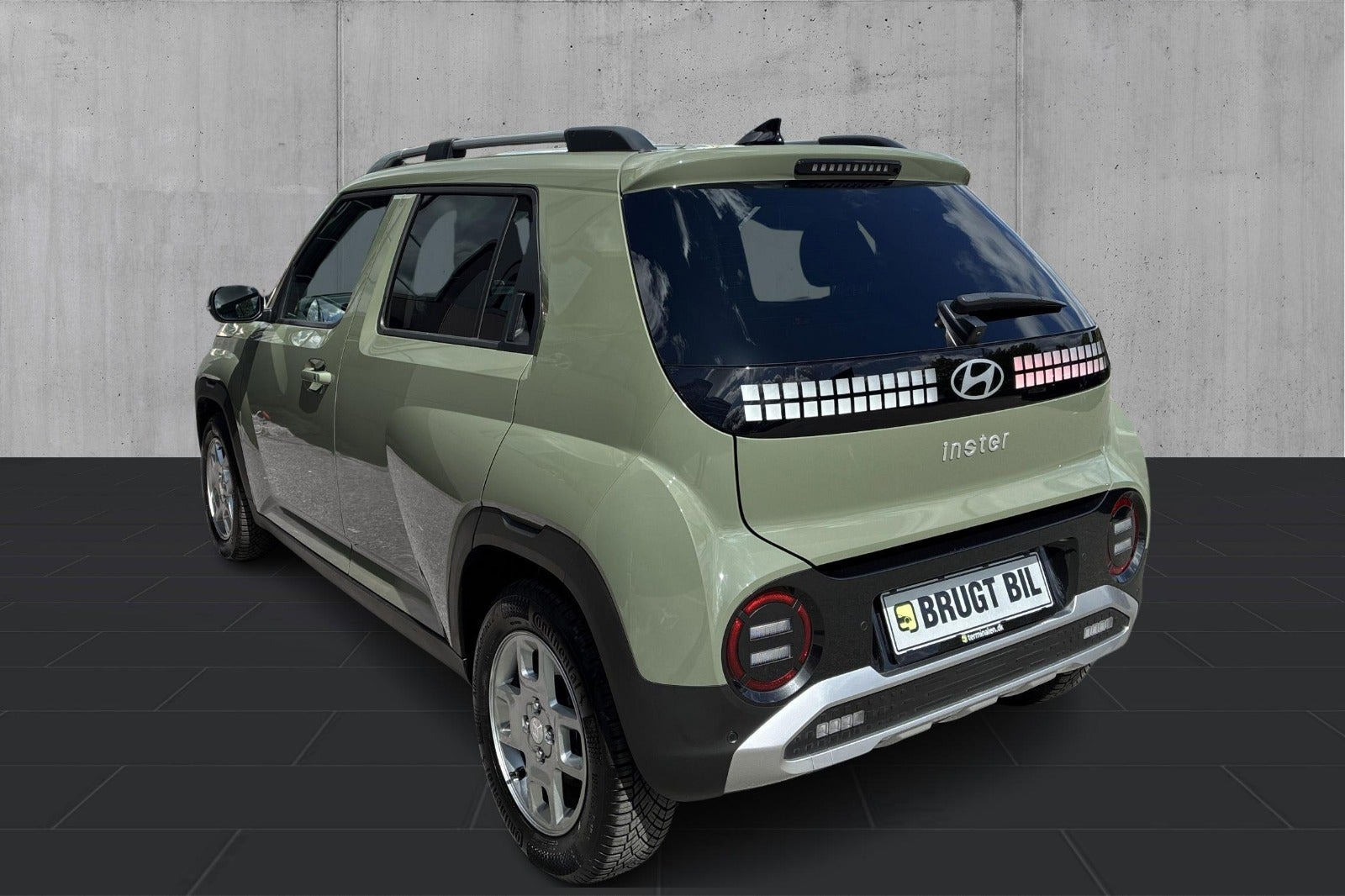 Grøn Hyundai Inster fra 2025