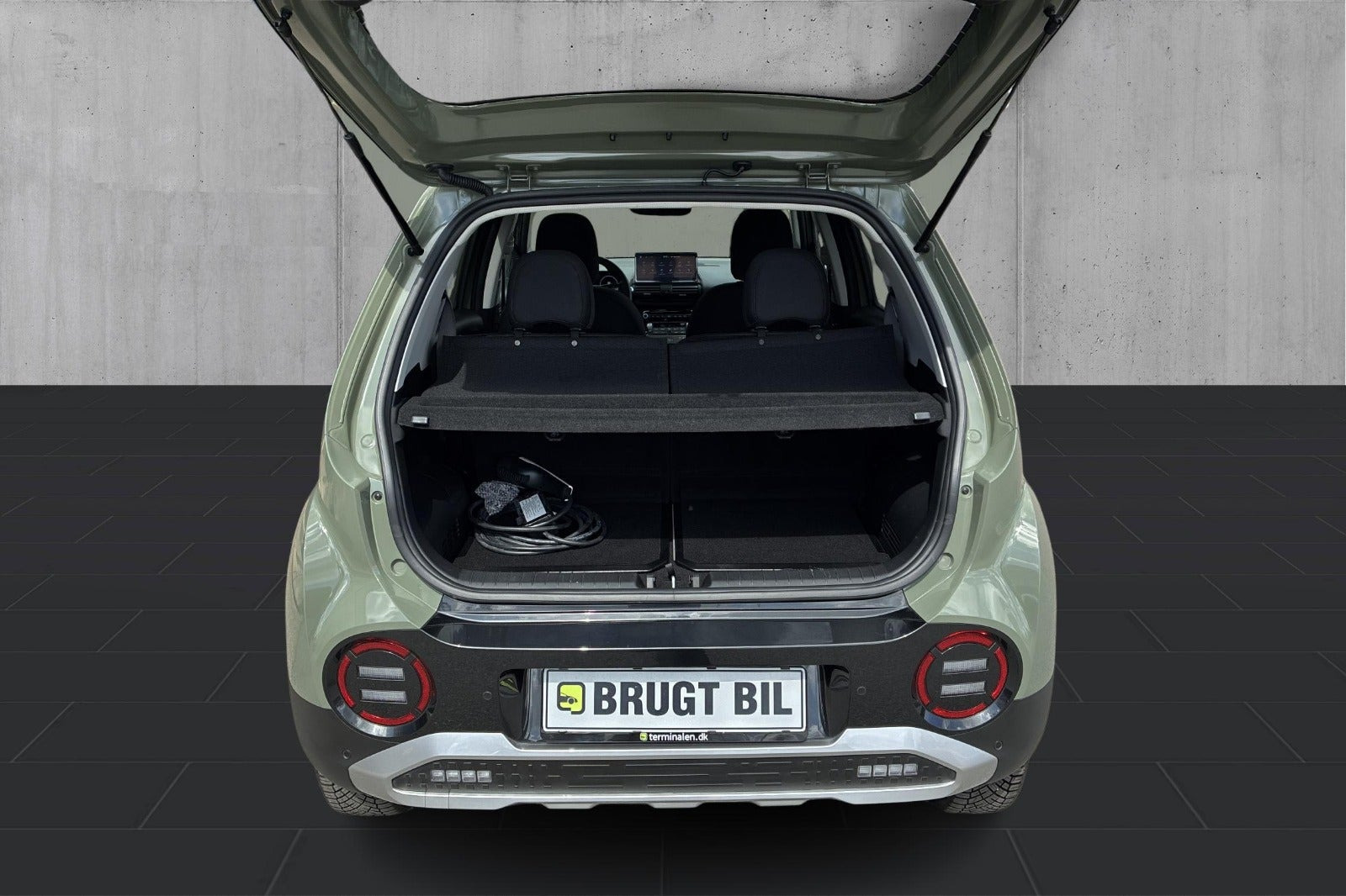 Grøn Hyundai Inster fra 2025